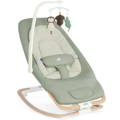 Transat balancelle 2 en 1 avec arche de jeux dreamer strata mist