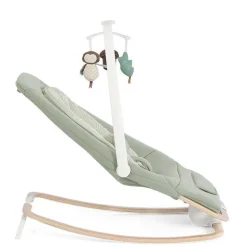 Transat balancelle 2 en 1 avec arche de jeux dreamer strata mist