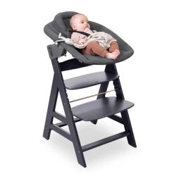 Transat balancelle pour chaise haute alpha+ premium light grey
