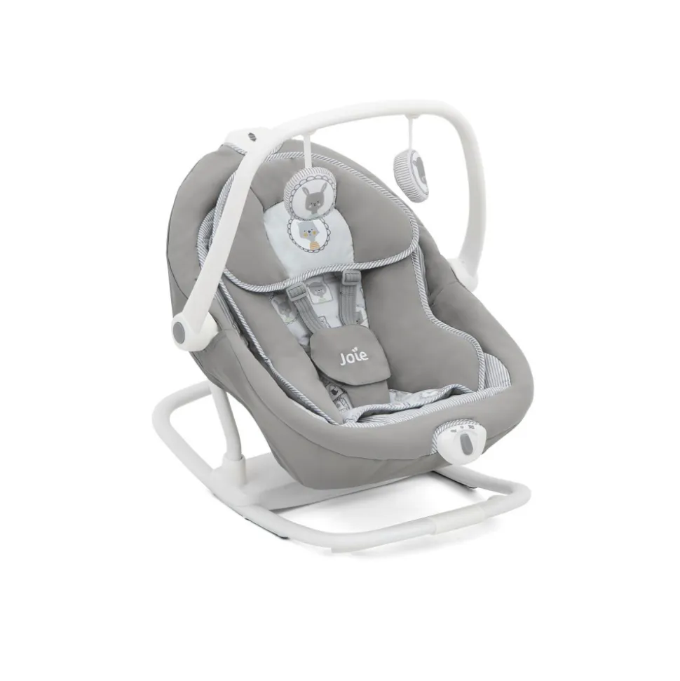 Transat balancelle sansa 2 en 1 portrait gris