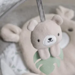 Transat bébé avec arche lumineuse petit ourson