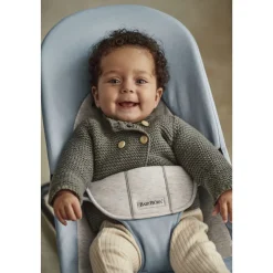 Transat bébé balance soft coton et jersey bleu et gris