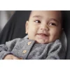 Transat bébé balance soft coton et jersey gris foncé et gris