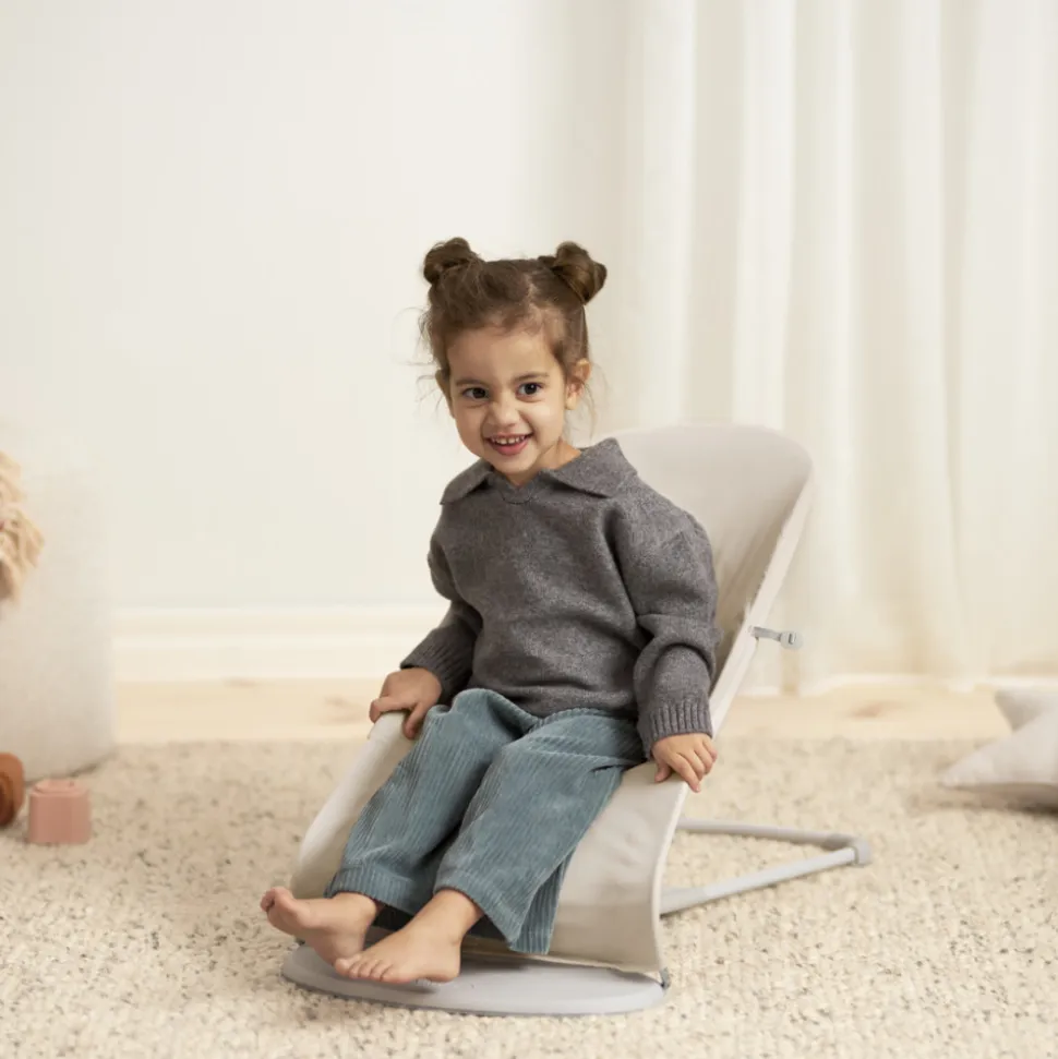Transat bébé balance soft tissé jersey tri fabric beige clair