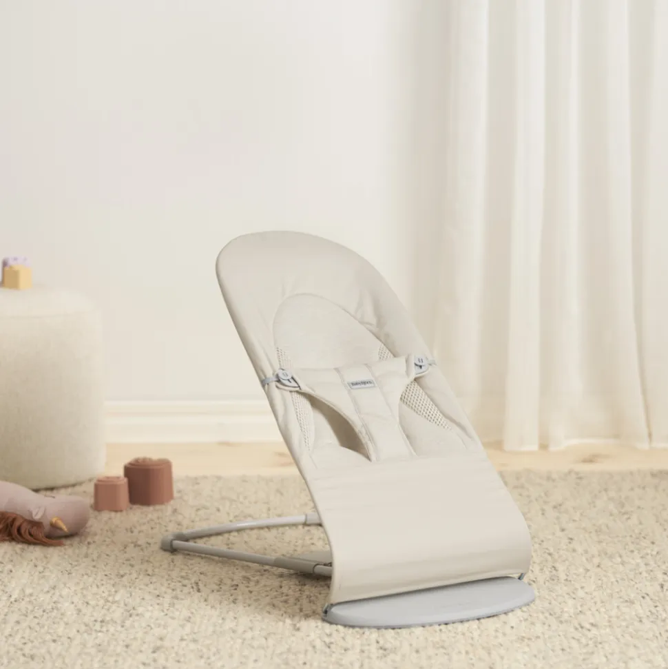 Transat bébé balance soft tissé jersey tri fabric beige clair