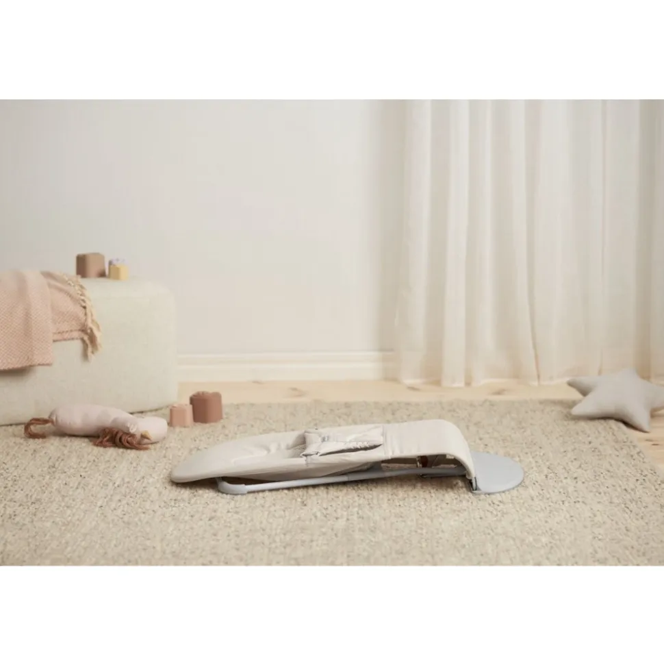 Transat bébé balance soft tissé jersey tri fabric beige clair