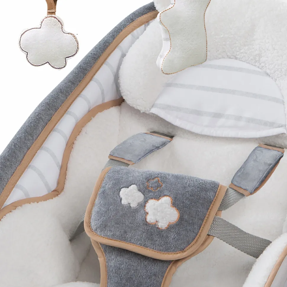 Transat bébé à bascule bella teddy