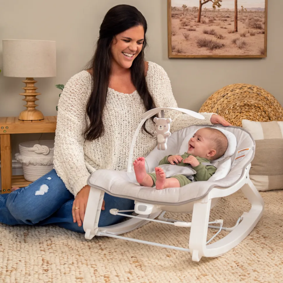 Transat bébé bascule évolutif 3-en-1