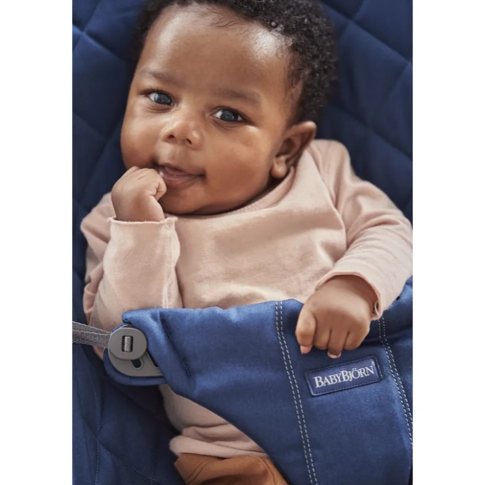 Transat bébé bliss coton bleu nuit