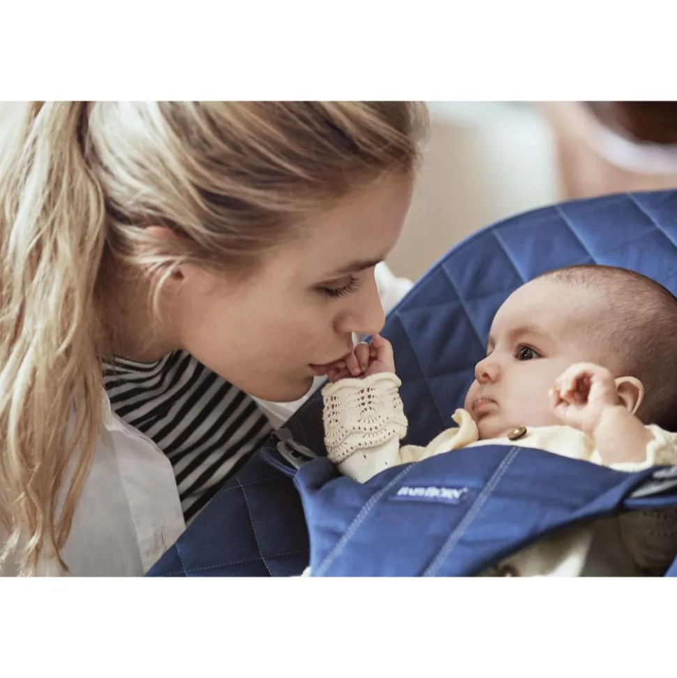 Transat bébé bliss coton bleu nuit