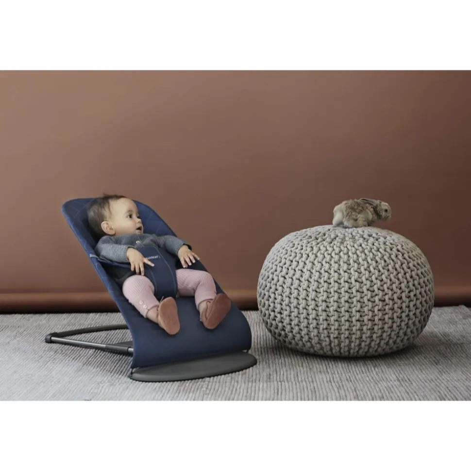 Transat bébé bliss coton bleu nuit