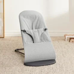 Transat bébé bliss coton gris clair