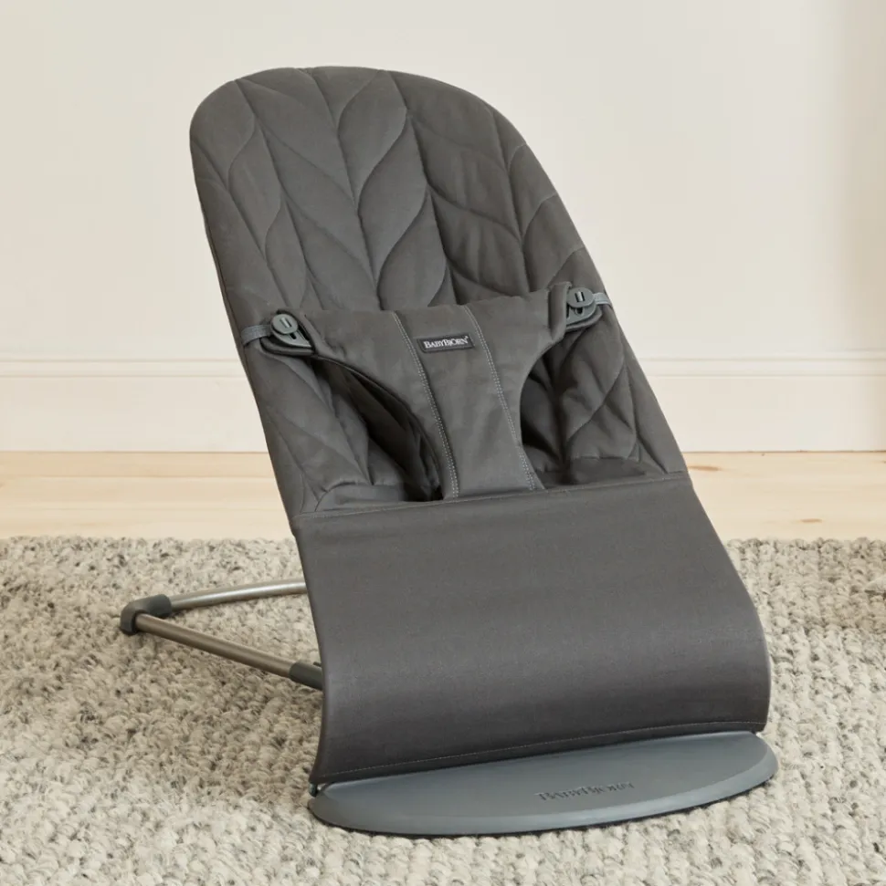 Transat bébé bliss coton matelassé pétale anthracite