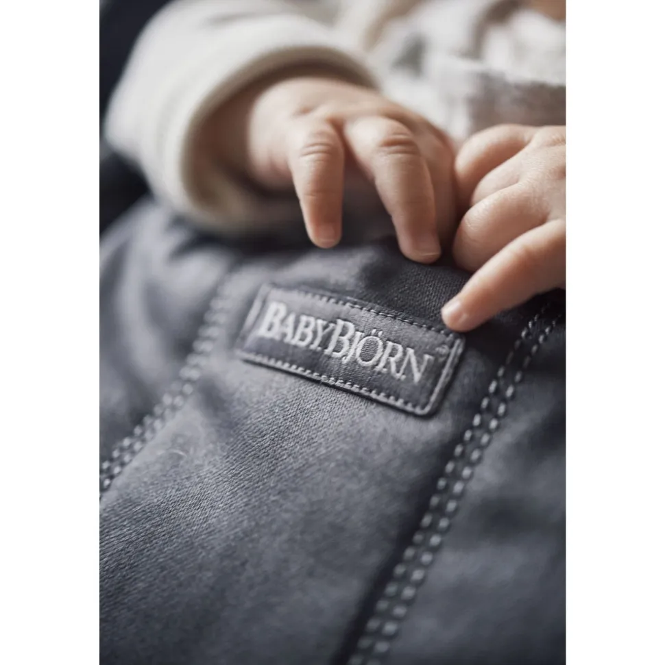 Transat bébé bliss coton matelassé classique anthracite