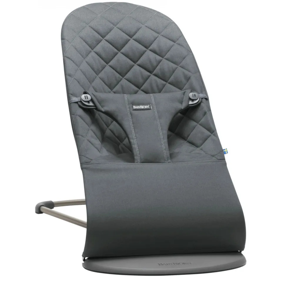 Transat bébé bliss coton matelassé classique anthracite
