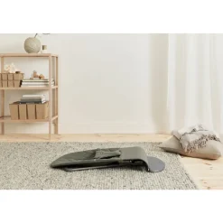 Transat bébé bliss coton matelassé pétale vert foncé