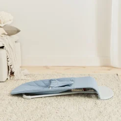 Transat bébé bliss coton matelassé pétale bleu