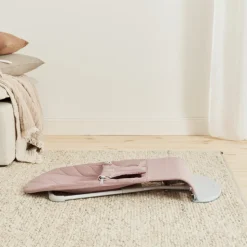 Transat bébé bliss coton matelassé pétale rose poudré