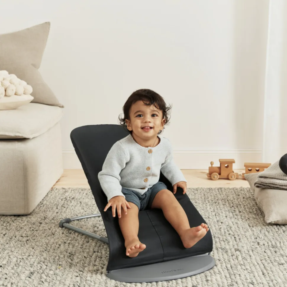 Transat bébé bliss coton noir