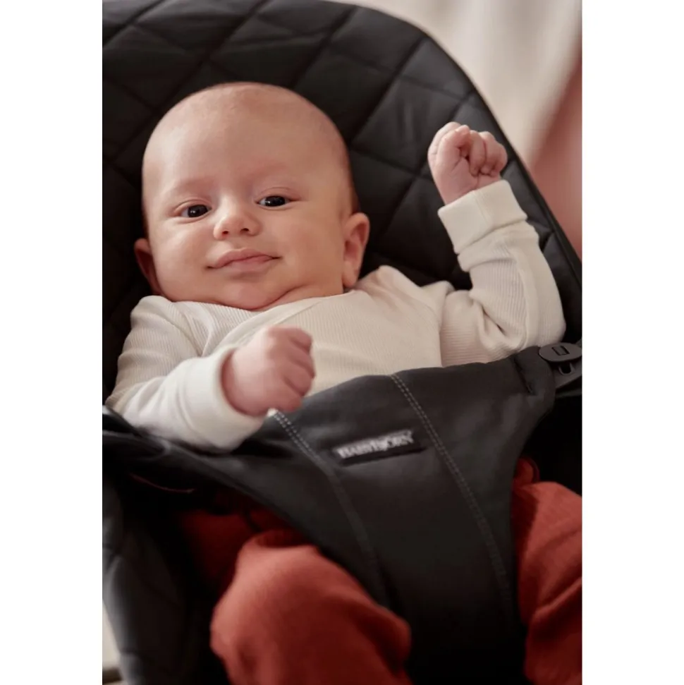 Transat bébé bliss coton noir