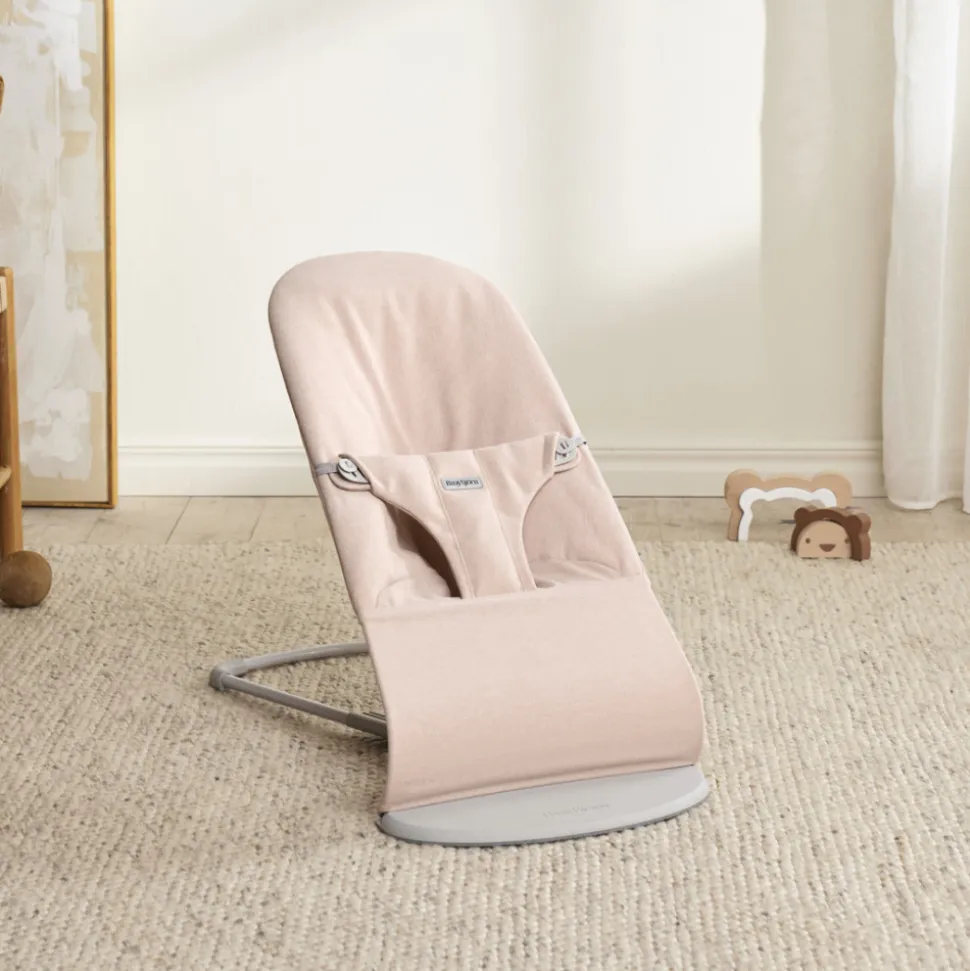 Transat bébé bliss coton rose clair