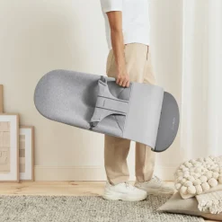 Transat bébé bliss jersey 3d gris clair