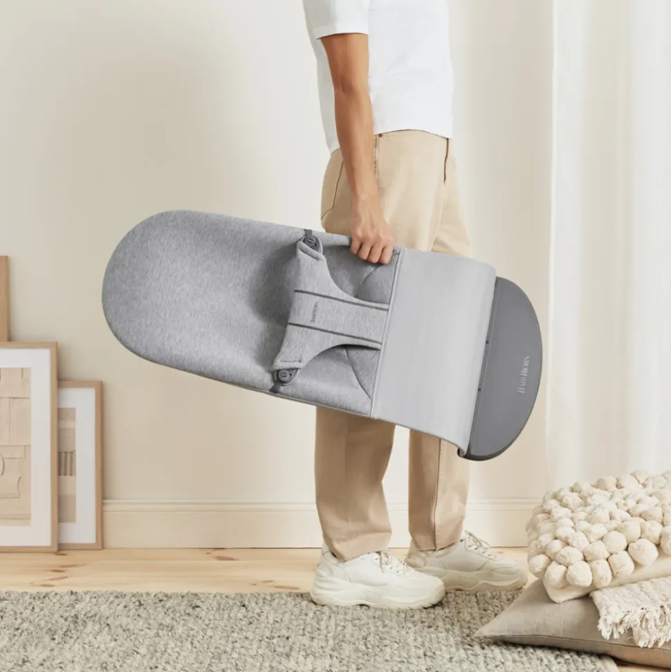 Transat bébé bliss jersey 3d gris clair
