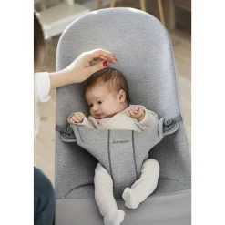 Transat bébé bliss jersey 3d gris clair