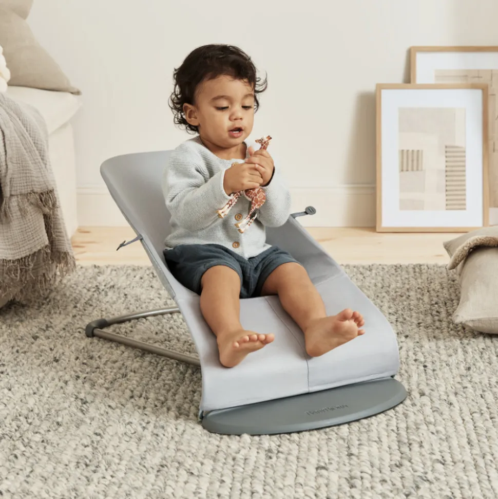 Transat bébé bliss jersey 3d gris clair