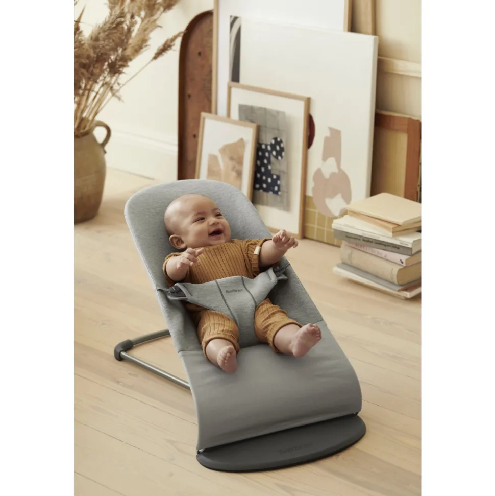 Transat bébé bliss jersey 3d gris clair