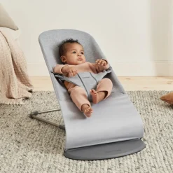 Transat bébé bliss jersey 3d gris clair