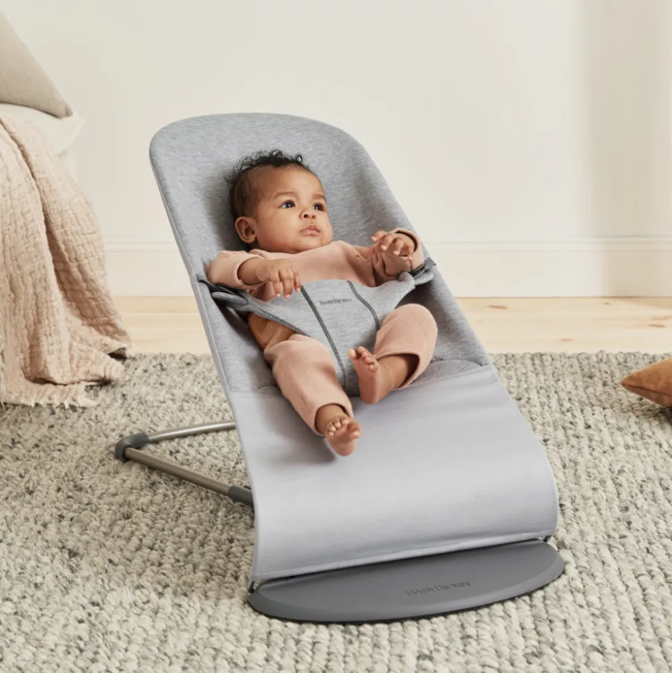 Transat bébé bliss jersey 3d gris clair