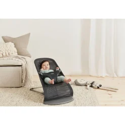 Transat bébé bliss mesh anthracite