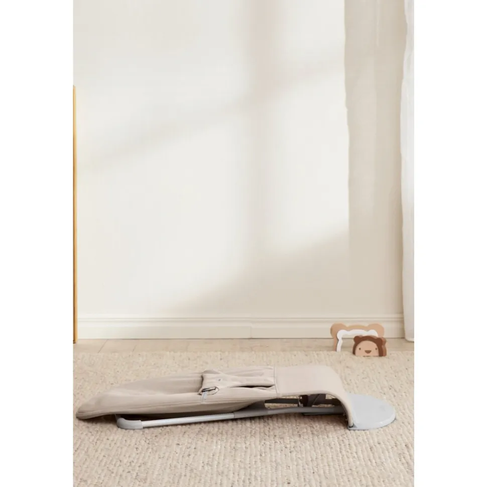 Transat bébé bliss mélange tissé chiné beige clair