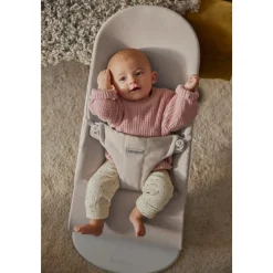 Transat bébé bliss mélange tissé chiné beige clair
