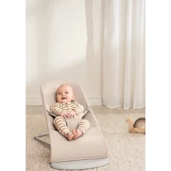 Transat bébé bliss mélange tissé chiné beige clair