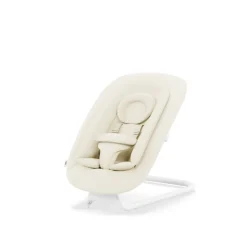Transat bébé bouncer lemo canvas white
