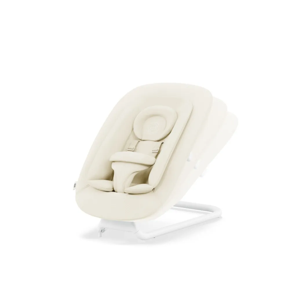 Transat bébé bouncer lemo canvas white
