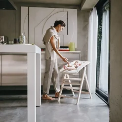 Transat bébé bouncer lemo canvas white