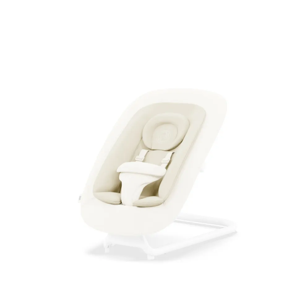 Transat bébé bouncer lemo canvas white