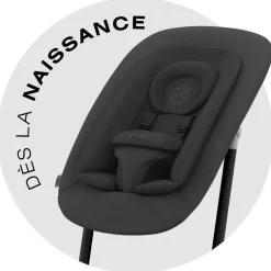 Transat bébé bouncer lemo stunning black