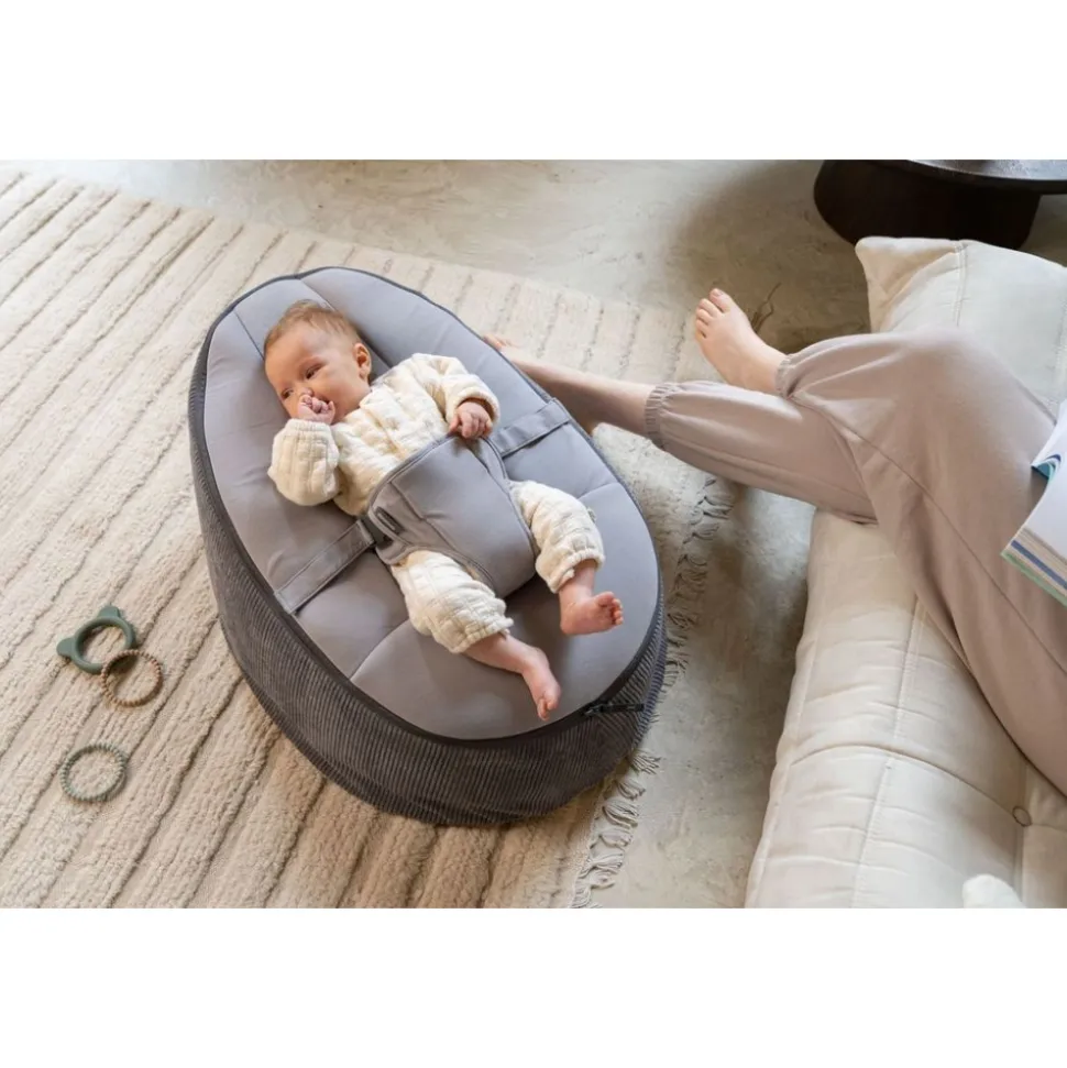Transat bébé doomoo seat'n grow grey