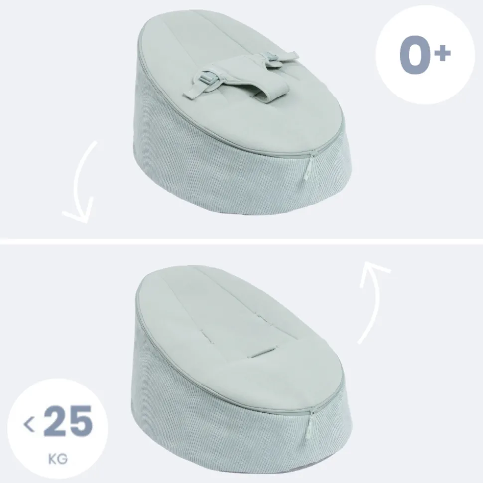 Transat bébé doomoo seat'n grow green