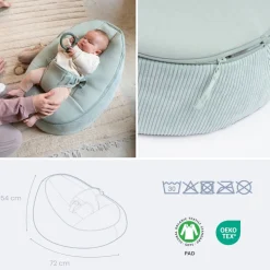Transat bébé doomoo seat'n grow green