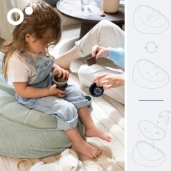Transat bébé doomoo seat'n grow green
