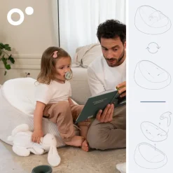 Transat bébé doomoo seat'n grow sand