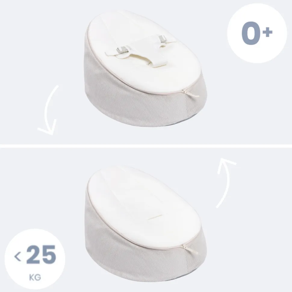 Transat bébé doomoo seat'n grow sand