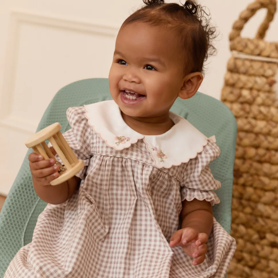 Transat bébé evolve en tissu mesh vert sauge