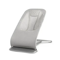 Transat bébé evolve en tissu mesh light grey