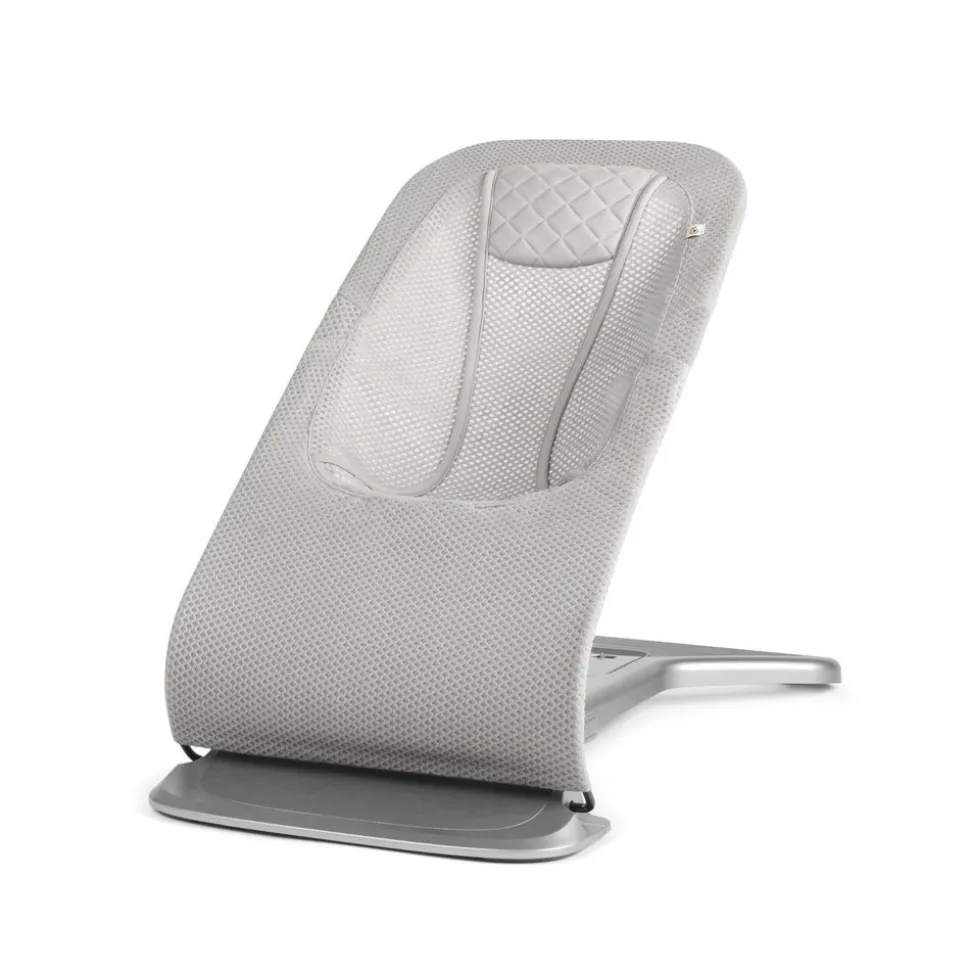 Transat bébé evolve en tissu mesh light grey